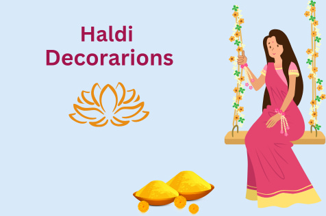 Haldi Decorations Stared just @1599